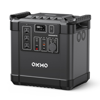 New Arrival Type C Emergency Power Station 2000W 2200Wh Best Portable Power Supply Central Backup Station